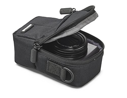 Cullmann Malaga Kompakt "400" Kameratasche für Kompaktkamera, 7 x 12 x 5 cm Schwarz – Bild 3
