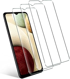 Pollachi Glass Screen Protector for Samsung Galaxy A13/Galaxy M13 Tempered Glass Screen Protector Film for Samsung A13,9H Hardness,Anti Scratch,Bubble Free Protective Film 3-Pack