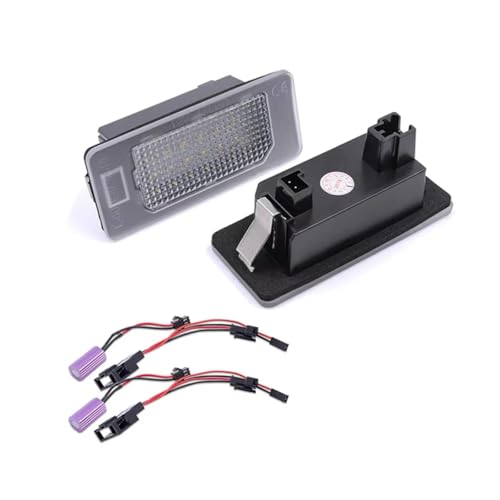 Piloto de matrícula para solucionar fallos de luz trasera en Audi A4 A5 A6 12V 2