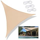 Diseño de material transpirable y con bloqueo de rayos UV: Construido con la mejor calidad 100% de tejido de polietileno de alta densidad. El tejido es transpirable y bloquea el 95% de los rayos UV sin atrapar el aire caliente debajo.