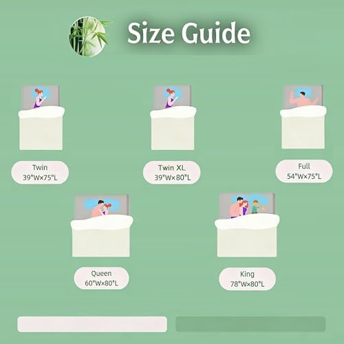 Full Bamboo Mattress Topper, Thick Pillow Top for Hot & Side Sleepers — view 6