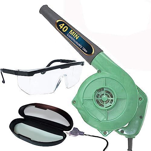 Image of Elmico 700W ac Cleaner /ac Cleaning /ac Cleaner Pump Machine /Dust Remover /Pc Cleaner with Free Goggles /100% Copper Armature /Lead /Heavy Duty Air Blower continuously 40 min use (Made in India)