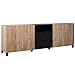 Produktbild Trendteam smart Living Sideboard Eiche Kraft Tabak/Schwarz Matt Kendo 227 x 78 x 40 cm