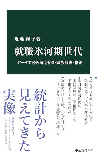 就職氷河期世代　データで読み解く所得・家族形成・格差 (中公新書)
