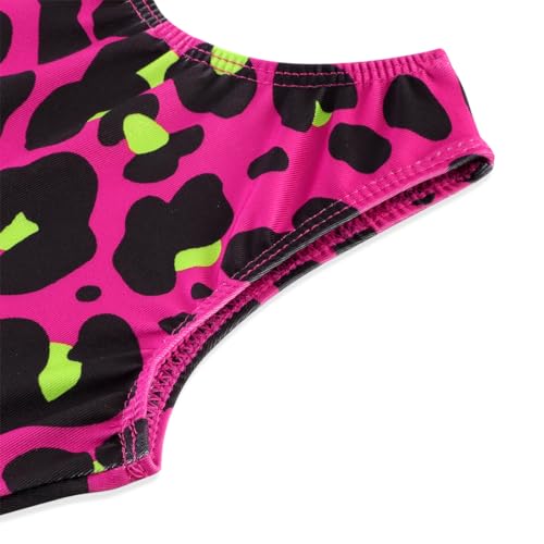 HOZIY Gymnastics Leotards for Girls with Shorts Biketards Dance Tumbling Outfits Matching Scrunchies 1-12 Years Old
