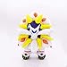 Boufery Anime Movie Series Solgaleo Plüschtier, Solgaleo Peluche Cosmoem Gefüllte Puppe, Geburtstagsgeschenk für Kinder 25cm