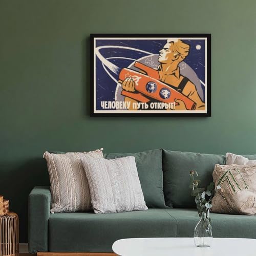 Impression toile Soviet Union soviétique décor mural suspendu - 5