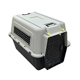 N&S ペットキャリー XLサイズ 大型犬 中型犬 猫 IATA対応 航空用 キャスター付き 外寸59×82×64cm HKX08