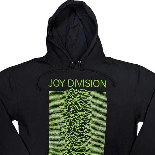Joy Division Unknown Pleasures Pullover Sweat-Shirt À Capuche Avec Impression Graphique - 3