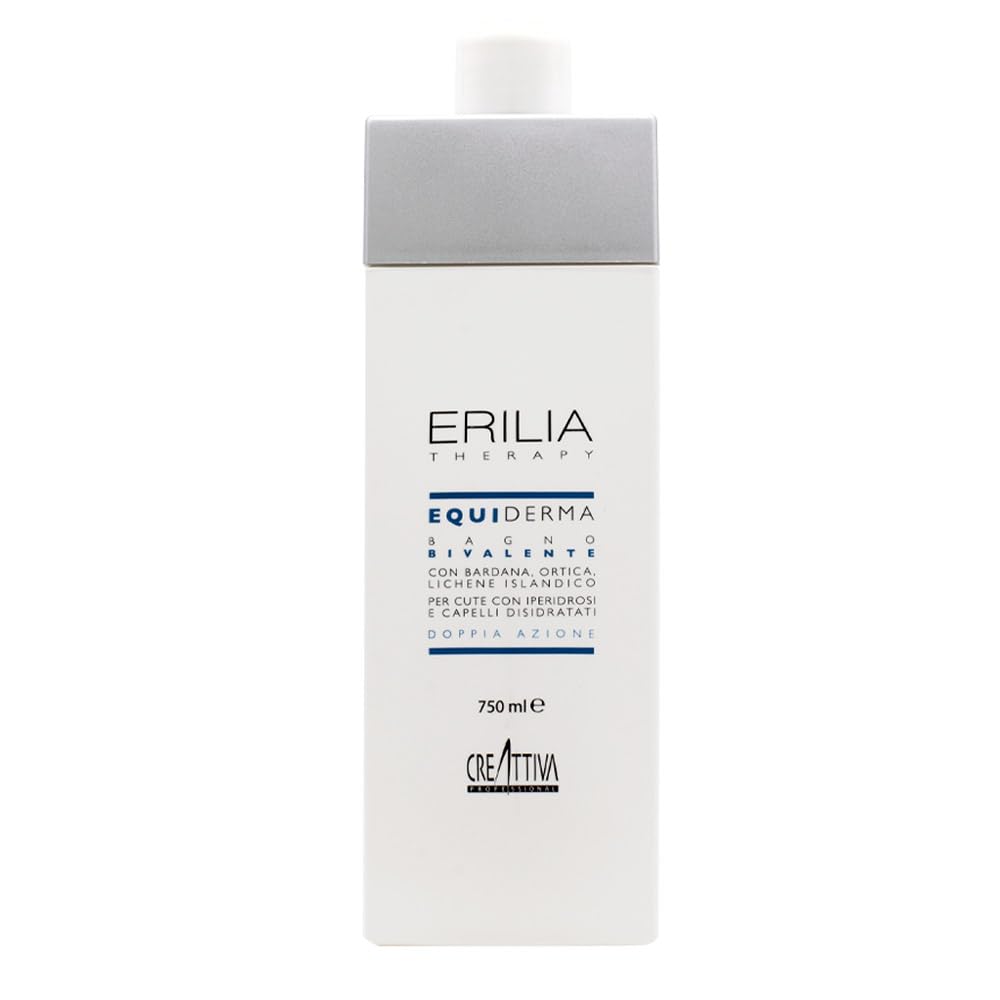 Creattiva Erilia Equiderma Bagno Bivalente 750ml - shampoo delicato cute grassa