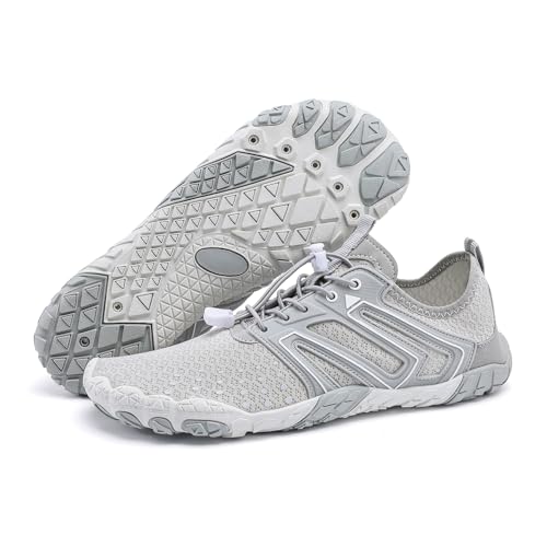 Image of Hike Barefoot Shoes for Women Men Breathable & Non-Slip Athletic Footwear Wide Toe Water Shoes,Designed for Walking,Running&Swimming