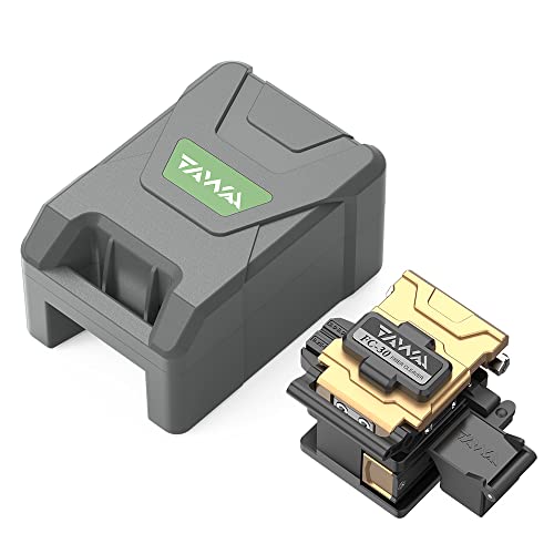 Stabile hochpräzise Faser-Hackmesser FC-30 Doppelbefestigungen, Drahtschneiderklinge, Lebensdauer 48.000 Mal, Wolframstahlklinge mit Abfallbehälter als CT-50Cleaver (FC-30 Faserbeilder) Cover