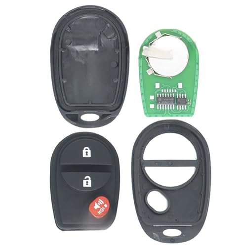 3 Buttons 315MHz Fob, Replacement Keyless Entry Remote Car Key Fob for Toyota for Tundra 2011-2017 GQ43VT20T