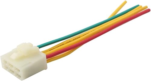 FSFY 5 Way Regulador Rectificador Conector hembra para Yamaha YBR125 07-14, YP180 Majesty 03-06, YP250 DX Majesty 99-00, YP250 Majesty 96-01, YZF R1