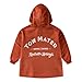Disney Cars Lightning McQueen Tow Mater Sherpa Lined Oversized Hoodie with Pockets for Big Kid One Size (Fits Sizes 4 to 10) Brown