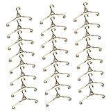 cintreuse mini flandre Cintre créatif : avec mini cintres, vous pouvez exposer vos vêtements de poupées facilement et commodément, cintre pour vêtements pour animaux de compagnie