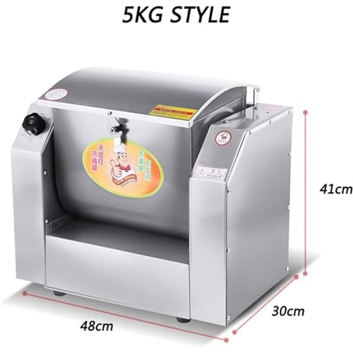 Impastatrice professionale, impastatrice per farina in acciaio inox, 1100W/1500W, impastatrice professionale, adatta per pasta e pizza