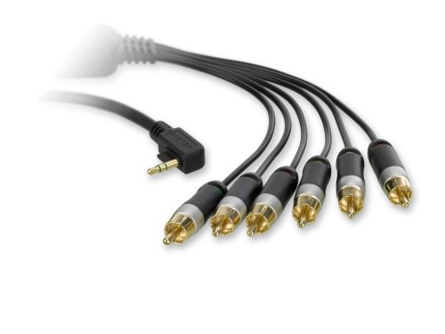 Belkin F2CV002-06-PSP Slim to Component RCA Cable for Sony PSP