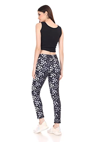 Image of Women Regular Fit Cotton Blend Plain Comfortable Night Track Pant, Lower, Sports Trouser, Joggers, Lounge Wear and Daily Gym Wear for Ladies, M to 3XL