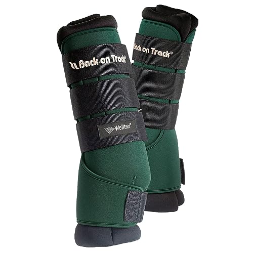 BACK ON TRACK Royal Quick Wraps - (Pair), Color: Hunter Green, Size: 18 (20310804)