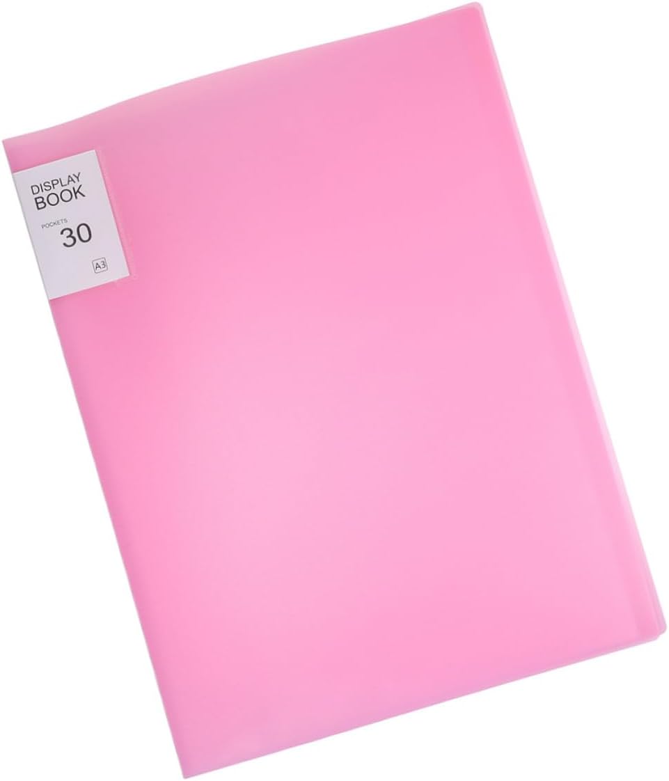 jojofuny Diamond Art Portfolio Book Storage Book for Paintings Photos Page Organizer