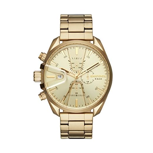 Diesel Reloj Cronógrafo para Hombre de Cuarzo con Correa en Acero Inoxidable DZ4475