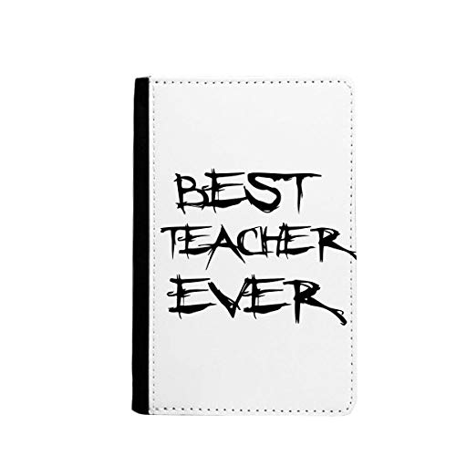 Étui portefeuille pour passeport Best Teacher Ever : fier de mon métier partout dans le monde