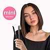 Mini Flat Iron 1 Inch Ceramic Mini Hair Straightener, Small Flat Irons for Short Hair, Curls Bangs, Dual Voltage for Travel,Dual Voltage for Worldwide Use, Black #1