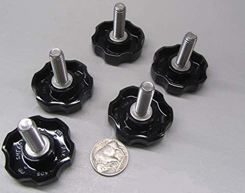 18-8 SS Rosette Head Thumb Screws FT M8 x 1.25 x 25 mm Length 10 Pcs