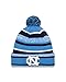 NCAA North Carolina Tar Heels New Era College NE14 Sport Knit Beanie, One Size, Blue