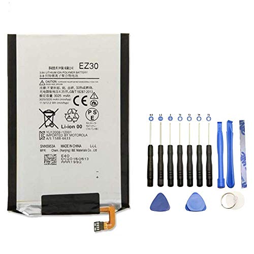 EspaceCyber® - Batería EZ30 para Motorola Nexus 6 + kit de herramientas de 13 piezas