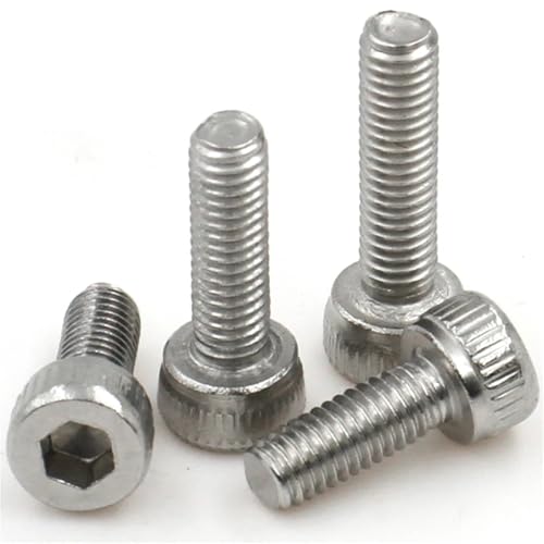 Vis M3 6mm à tête hexagonale creuse DIN912, visserie inox 304 pour modélisme et fixation