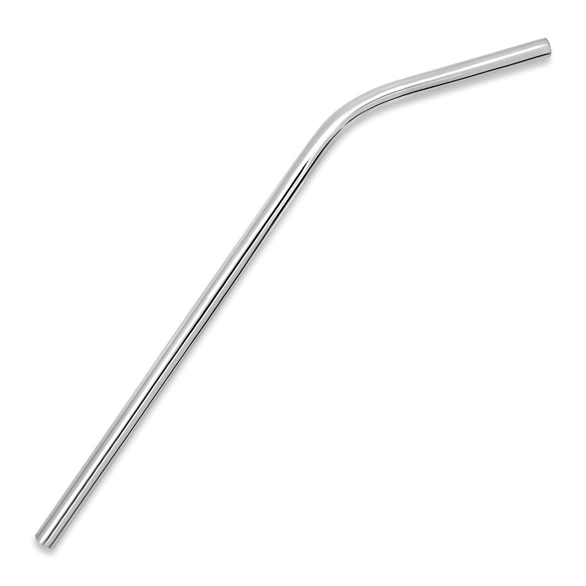 WithLoveSilver srebro wysokiej próby 925 metalowa słomka do picia wielokrotnego użytku prezent biżuteria (6 x 200 x 1 mm)