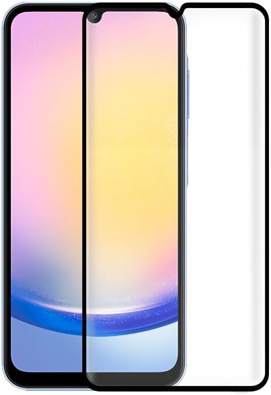 Cool Tempered Glass Screen Protector for Samsung A256 Galaxy A25 5G (FULL 3D)