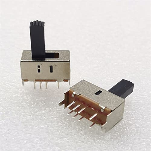 Interrupteurs coulissants 2P3T 8 broches glissière 15 mm - 3