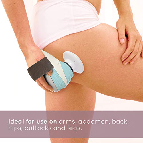 HoMedics Appareil de massage cellulite à percussion avec chaleur, 3 accessoires, traitement jambes/ bras, favorise la circulation sanguine dans la peau, ergonomie avec sangle élastique Easy Grip HoMedics Appareil de massage cellulite à percussion avec chaleur, 3 accessoires, traitement jambes/ bras, favorise la circulation sanguine dans la peau, ergonomie avec sangle élastique Easy Grip