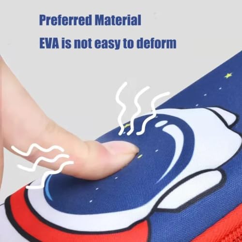 Image of Storio 3D EVA Space Astronaut Theme Pencil Box for Kids Pencil Pouch Bag Compass School Pouch Organizer for Students Kids Stylish Pen Holder Pouch Stationery Box - Canvas, Multicolor