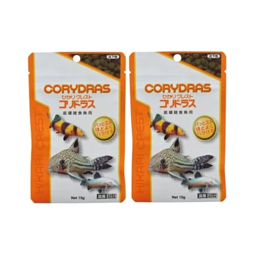 キョーリン クレスト コリドラス 熱帯魚の餌 15g 2個セットと HAYARICH おみくじ