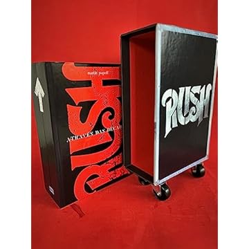 Capa do livro Rush Através das Décadas: Edição de Colecionador