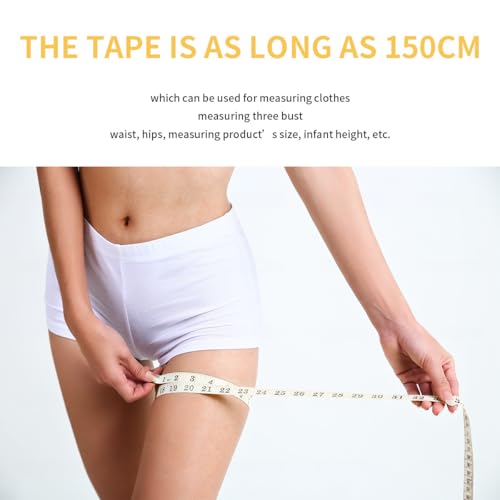 Cinta métrica flexible mini portátil 1.5m negra miniatura 3