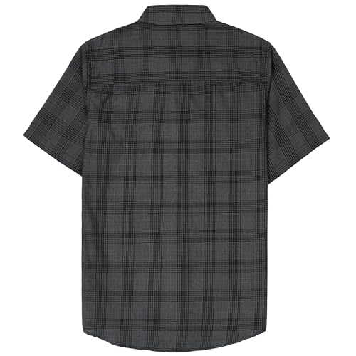 Dubinik Mens Short Sleeve Button Down Shirts - Soft Vintage Regular Fit Casual Shirts2