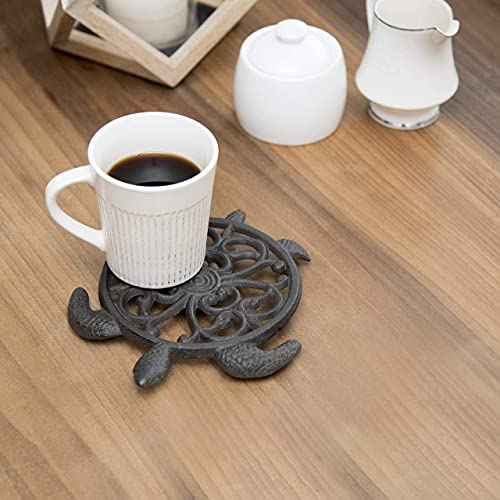 Gasaré TRIVET - ROUND TURTLE - CAST IRON Trivet For Hot Dishes thumb #4
