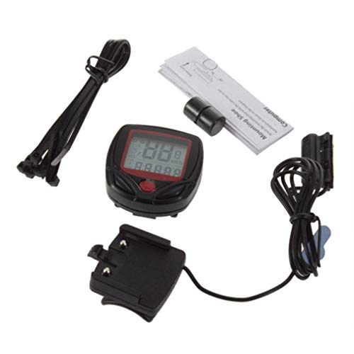 Moolten Waterproof 15 Function Cycle Digital LCD Speedometer for