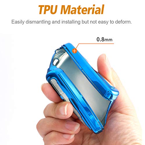 Blu Guscio Protettivo coprichiave in Morbido