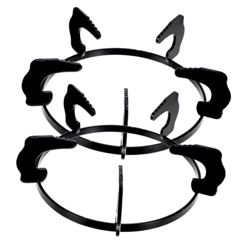 STOBAZA 2pièces Support Pour Casserole Et Wok Lot Pour Cuisinière à Gaz Pour Plaque De Cuisson Support Antidérapant Pour Casserole Et Wok De Cuisine