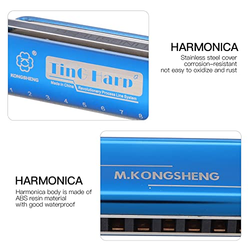 JUnYuKj Harpe bucco-dentaire, support d’harmonica, 10 trous, fabrication soignée et durable, harmonica jouet pour… - Les Beatles, Paul McCartney, John Lennon, RIngo Starr, George Harrison JUnYuKj Harpe bucco-dentaire, support d'harmonica, 10 trous, fabrication soignée et durable, harmonica jouet pour… – Image 4