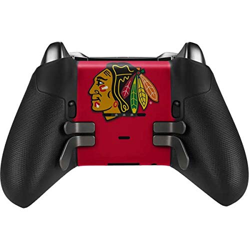 Skinit Decal Gaming Skin Compatible with Xbox Elite Wireless Controller Series 2 - Officially Licensed NHL Chicago Blackhawks Solid Background Design