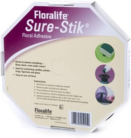 Sure Stik Clay - 25' roll - WHITE