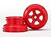 LaTrax Wheels, SCT Red, Beadlock Style, Dual Profile