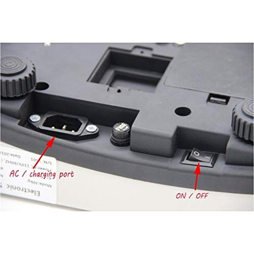 Báscula electrónica plataforma 66LB alta precisión digital miniatura 5